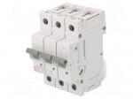 Circuit breaker | 230/400VAC | Inom: 20A | Poles: 3 | Charact: C | 10kA