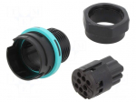 Connector: AC supply | screw terminal | male | TH406 | 10A | 400V | IP68