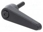 Lever | adjustable | Thread len: 25mm | Lever length: 45mm | GN 101