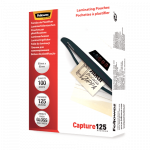 Fellowes | Laminating Pouch - 65x95mm | Glossy | Ideal for identity cards