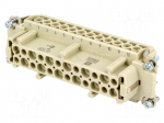 Connector: HDC | contact insert | female | 16A | 500V | Han E&reg; | PIN: 24