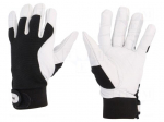 Protective gloves | Size: 10 | black | natural leather