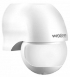 Liikumisandur Vexen PIR v/a IP44 180gr/12m Max: LED 600W