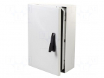 Enclosure: wall mounting | X: 400mm | Y: 600mm | Z: 210mm | ARCA | grey