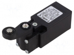 Limit switch | lever R 35mm, plastic roller &Oslash;18mm | NO + NC | 10A