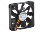 Fan: DC | axial | 12VDC | 60x60x10mm | 24.12m3/h | 25dBA | Vapo | 3500rpm