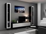 Cama Living room cabinet set VIGO 5 black/white gloss