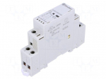 Contactor: 2-pole installation | 25A | 230VAC,230VDC | NC + NO | IP20