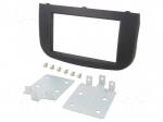 Radio frame | Mitsubishi | 2 DIN | black