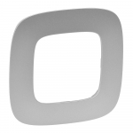 Plate Valena Allure - 1 gang - aluminium