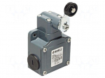 Limit switch | lever R 40mm, plastic roller &Oslash;20mm | NO + NC | 10A