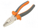 Pliers | for gripping and cutting,universal | 180mm