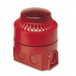 AH-03127BS ~ Ugunsdzēsības sirēna ar LED lampu 114dB 24Vdc IP44