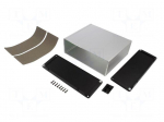 Enclosure: shielding | X: 191mm | Y: 160mm | Z: 68mm | aluminium | natural