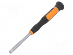 Screwdriver: precision | 6-angles socket | HEX 4mm