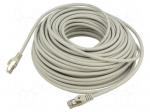 Patch cord | S/FTP | Cat: 6a | RJ45 plug,both sides | stranded | Cu | 30m