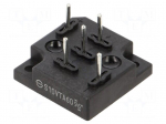 Bridge rectifier: three-phase | Urmax: 600V | If: 10A | Ifsm: 170A | THT