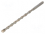Drill bit | for concrete,impact | &Oslash;: 10mm | L: 210mm | SDS-Plus&reg;
