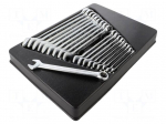 Wrench-set | combination spanner | 19pcs.