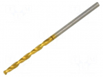 Drill bit | for metal | &Oslash;: 1.5mm | L: 40mm | Working part len: 18mm
