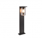 Trio Ardila pole 65 cm E27 matt black dusk sensor gaismeklis 511660132 4017807564082