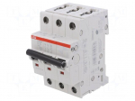 Circuit breaker | 400VAC | Inom: 32A | Poles: 3 | Charact: C | 10kA | IP20