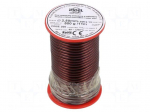 Coil wire | double coated enamelled | 2.5mm | 0.5kg | -65&divide;200&deg;C