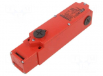 Safety switch: key operated | XCSL | NC x4 + NO x2 | IP66 | metal | red