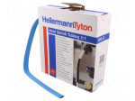 Heat shrink sleeve | 3: 1 | 9mm | L: 5m | blue