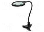 Desk magnifier | with backlight | 3dpt | &Oslash;100mm | Illumination: LED