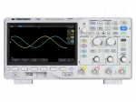 Oscilloscope: digital | Ch: 4 | 100MHz | 1Gsps | 14Mpts/ch | LCD TFT 7"