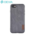 Back panel cover Devia Apple iPhone 7/8 Flax case Grey