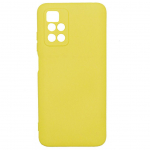 Back panel cover Evelatus Xiaomi Xiaomi Redmi 10 Nano Silicone Case Soft Touch TPU Yellow