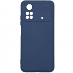Back panel cover Evelatus Xiaomi Poco M4 Pro Nano Silicone Case Soft Touch TPU Blue