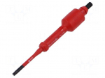 Interchangeable blade | insulated | Torx&reg; | TX20 | 136mm | 1kVAC