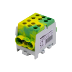 HLAK terminal Al/CU 2x35-4x25mm - kollane