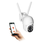 Uued tooted // Kamera zewnętrzna obrotowa, 4MP, Wi-Fi, pamięć, two-way talk