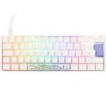 Ducky One 2 Pro Mini White Edition Gaming Tastatur, RGB LED - Cherry Silver