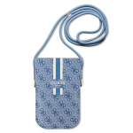 Back panel cover Guess  Guess GUOWBP4RPSB handbag - blue 4G Stripes
