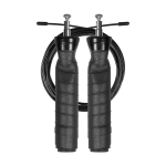 Spordiks ja aktiivseks puhkuseks // Tourism accessories // Skakanka bokserska z gumową rączką z obciążeniem 2x100g i metalowym łożyskiem 300cm regulowana, REBEL ACTIVE