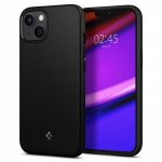 Back panel cover Spigen - Spigen Mag Armor Case with MagSafe for iPhone 13 - Matte Black