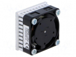 Fan: DC | axial | 12VDC | 25x25x15mm | 17dBA | ball | 11000rpm