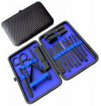 Isikliku hoolduse tooted // K&uuml;&uuml;nehooldus // AG603D Zestaw do manicure niebieski