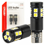 Autolambid, Mootorratta ja traktori valgustid // Autolambid, Mootorratta ja traktori valgustid // Żar&oacute;wki led canbus t10 w5w 13smd 3030 white 12v 24v amio-04259