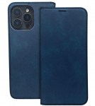 Book case iLike Samsung Galaxy A55 5G  Smart Suede cas Navy Blue