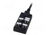 Splitter | A code-DeviceNet / CANopen | PIN: 5 | IP67 | 2A | 24V | 5m