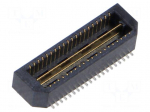Connector: PCB to PCB | socket | male | PIN: 40 | QTE | vertical | 2A | SMT