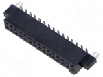 Connector: PCB to PCB | socket | female | PIN: 30 | SFM | vertical | 3.7A