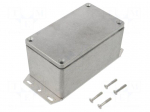 Enclosure: multipurpose | X: 66mm | Y: 115mm | Z: 55mm | 1550Z | aluminium