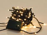 Sparkle Light LED - 8 m - 120 warm white lamps - green wire - modulator